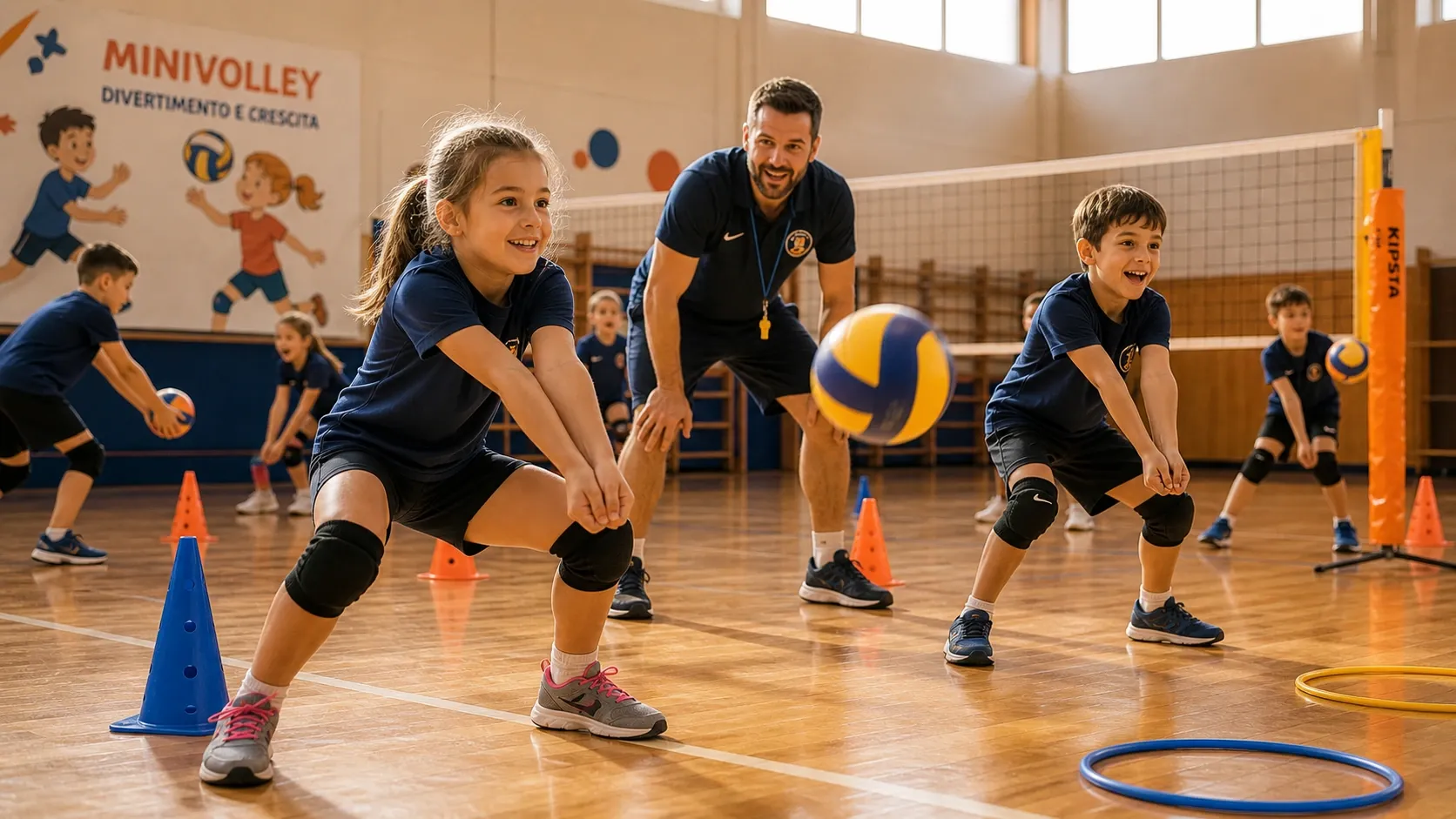 Entrenamientos Listos Mini Voleibol (hasta 11 años)
